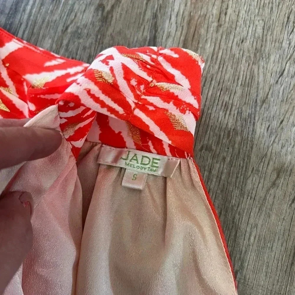 Jade Melody Tam • Zebra Teired Halter Dress - Picture 7 of 14